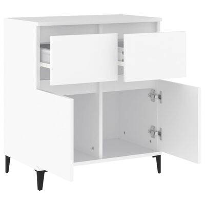 vidaXL Buffet Blanc 60x35x70 cm Bois d'ingénierie