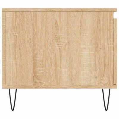 vidaXL Table basse Chêne sonoma 100x50x45 cm Bois d'ingénierie