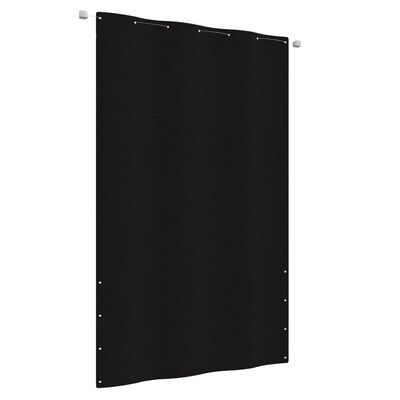 vidaXL Écran de balcon Noir 140x240 cm Tissu Oxford