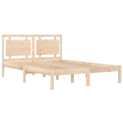 vidaXL Cadre de lit sans matelas 180x200 cm bois massif