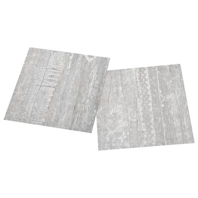 vidaXL Dalles de plancher autoadhésives 20 pcs PVC 1,86 m² gris