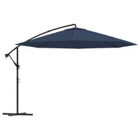 vidaXL Parasol cantilever 3,5 m bleu