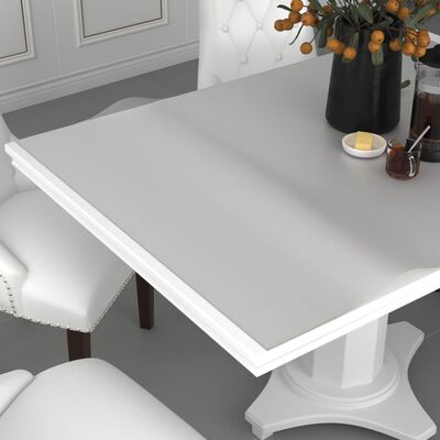 vidaXL Protecteur de table mat 120x90 cm 2 mm PVC