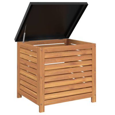 vidaXL Boîte de rangement de jardin 60x50x55 cm bois massif d'acacia