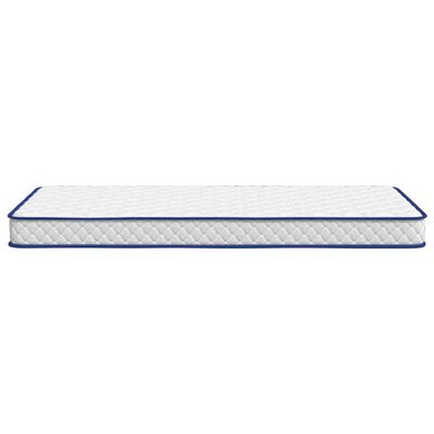 vidaXL Matelas en mousse à mémoire de forme blanc 90x190x17 cm