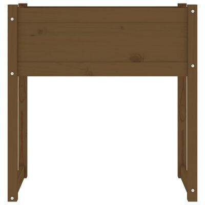 vidaXL Jardinière Marron miel 78x40x81 cm Bois massif de pin