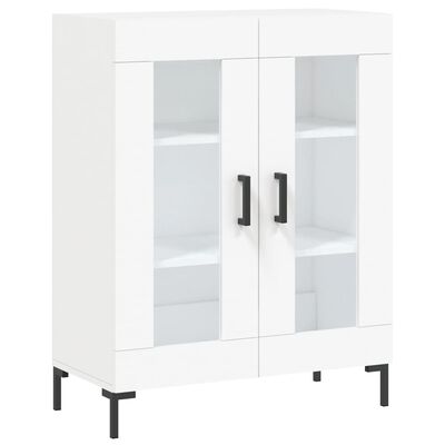 vidaXL Buffet blanc 69,5x34x90 cm bois d'ingénierie