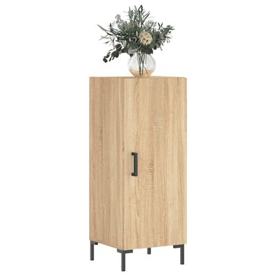 vidaXL Buffet Chêne sonoma 34,5x34x90 cm Bois d'ingénierie