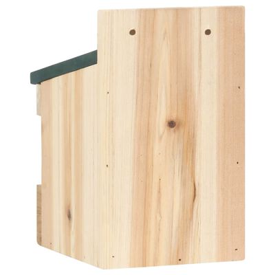 vidaXL Nichoirs 4 pcs 12x16x20 cm Bois de sapin