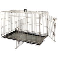 FLAMINGO Cage pour animaux Ebo Marron métallisé 77 x 47 x 55 cm 517581