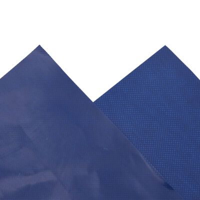 vidaXL Bâche bleu 1x2,5 m 650 g/m²