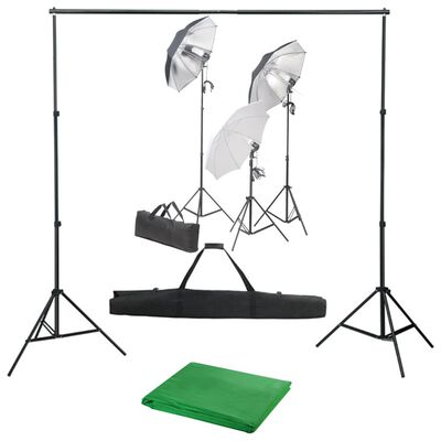vidaXL Kit d'éclairage de studio photo