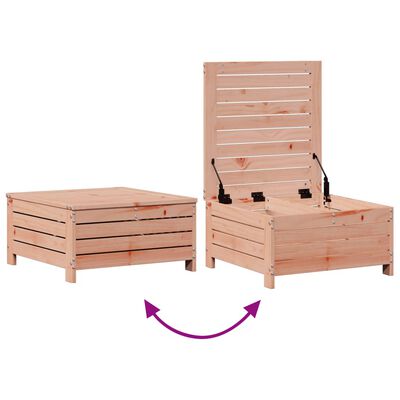 vidaXL Salon de jardin 4 pcs avec coussins bois massif douglas