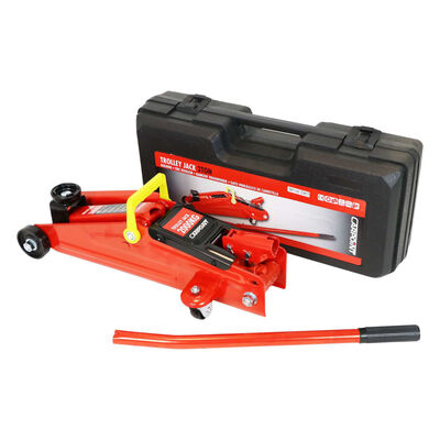 Cric Hydraulique 22T Rouge 2 Roues