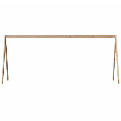 vidaXL Toit de lit pour enfants 199x80,5x88 cm bois de pin massif