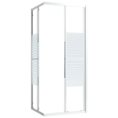 vidaXL Cabine de douche ESG 80x70x180 cm