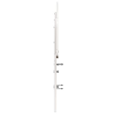 vidaXL Tête de lit blanc 120 cm bois massif de pin