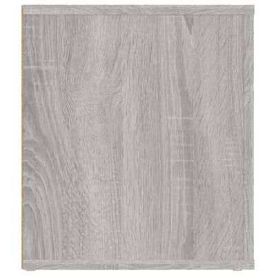 vidaXL Meuble TV Sonoma gris 100x35x40 cm Bois d'ingénierie