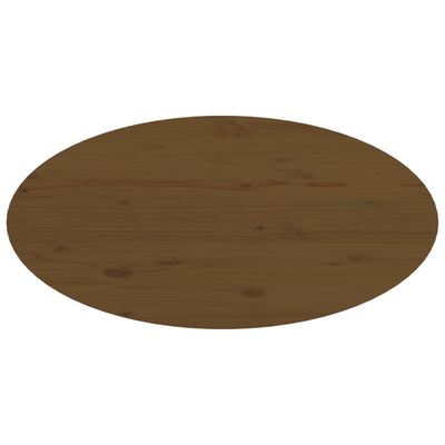 vidaXL Table basse Marron miel 80x40x35 cm Bois massif de pin