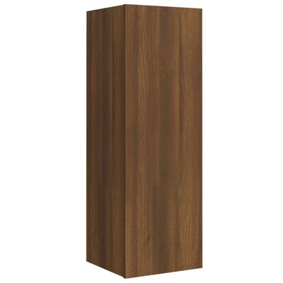 vidaXL Ensemble de meubles TV 5 pcs Chêne marron Bois d'ingénierie