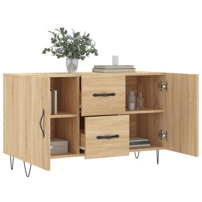 vidaXL Buffet chêne sonoma 100x36x60 cm bois d'ingénierie