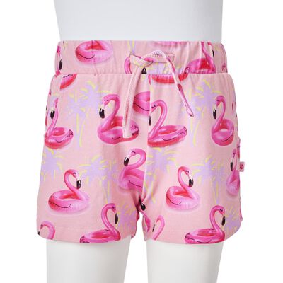 Short enfants cordon de serrage rose clair 140