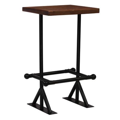 vidaXL Mobilier de bar 3 pcs Bois de récupération massif