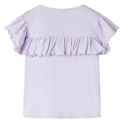 T-shirt pour enfants lila 128