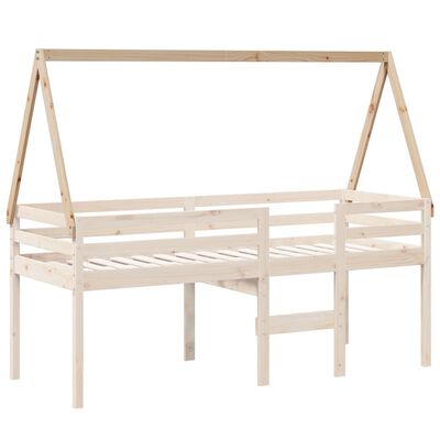 vidaXL Toit de lit pour enfants 199x80,5x88 cm bois de pin massif