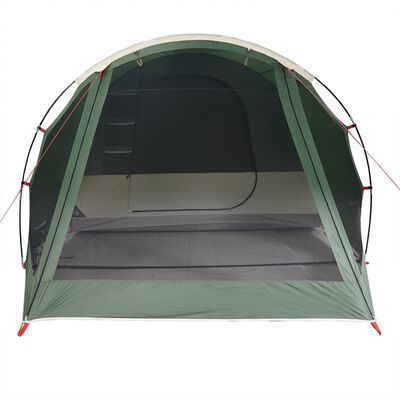 vidaXL Tente de camping tunnel 4 personnes vert imperméable