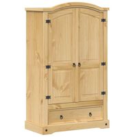 vidaXL Garde-robe Corona 101x52x170 cm bois de pin massif