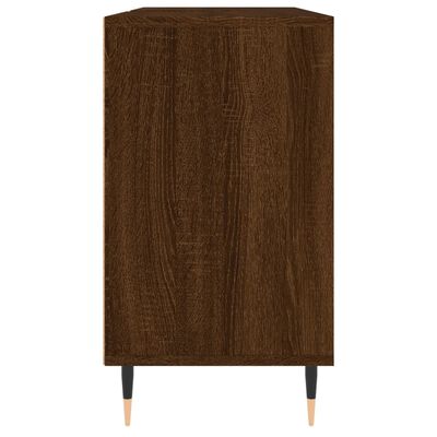 vidaXL Armoire salle de bain chêne marron 80x33x60cm bois d'ingénierie