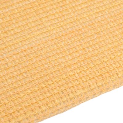 vidaXL Filet brise-vue sable 1x10 m PEHD 150 g/m²