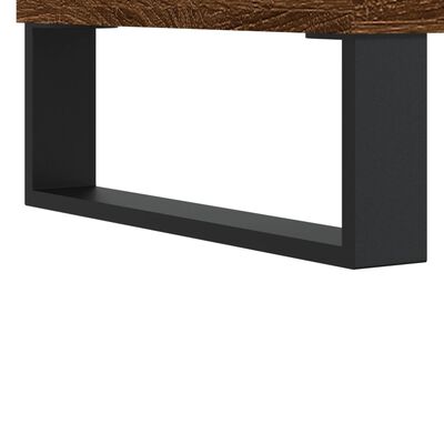 vidaXL Table basse chêne marron 90x60x35 cm bois d'ingénierie