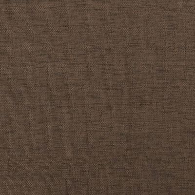 vidaXL Repose-pied Marron 78x56x32 cm Tissu