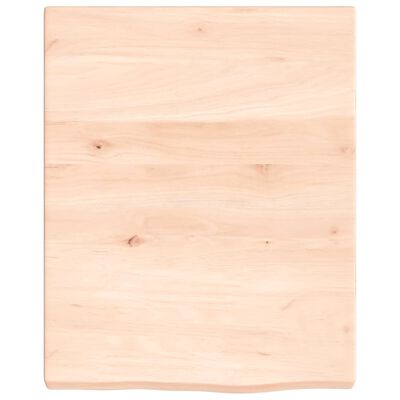 vidaXL Étagère murale 40x50x(2-4)cm bois de chêne massif non traité