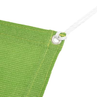 vidaXL Tapis de tente vert clair 250x300 cm PEHD