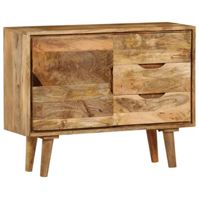 vidaXL Buffet Bois massif de manguier 90x30x69 cm