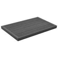 vidaXL Élément de plancher pour douche solaire/échelle de piscine WPC