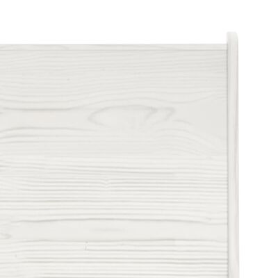 vidaXL Banc d'angle REINE 151 cm blanc bois de pin solide