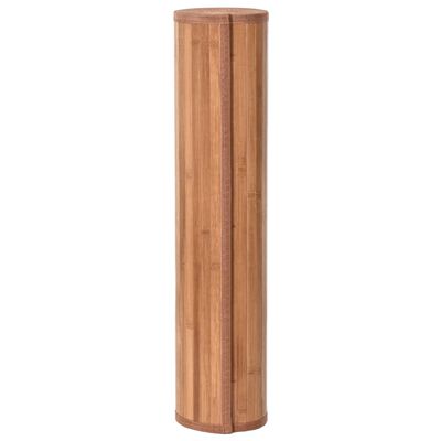 vidaXL Tapis rectangulaire naturel 80x1000 cm bambou