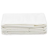 vidaXL Tapis de tente 100x1000 cm Blanc