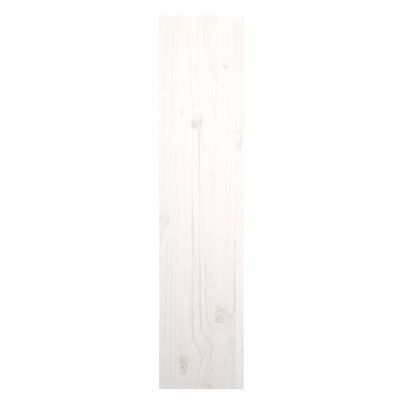 Cache-radiateur à lamelles horizontales en pin massif, couleur blanc VidaXL  822592 - Habitium®