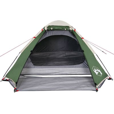 vidaXL Tente de camping à dôme 2 personne vert imperméable