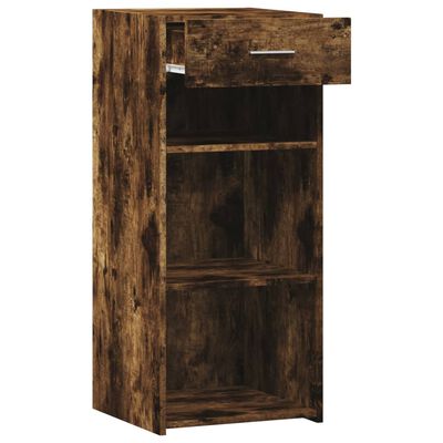 vidaXL Buffet chêne fumé 40x42,5x93 cm bois d'ingénierie