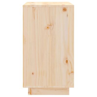 vidaXL Armoire à vin 55,5x34x61 cm Bois de pin massif