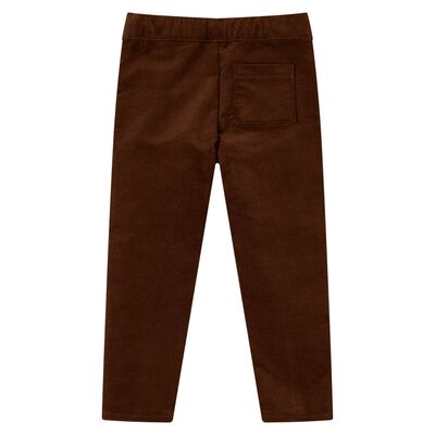 Pantalons pour enfants cognac 128