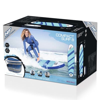 Bestway Planche de surf gonflable Hydro-Force 243x57x7 cm