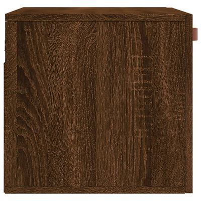 vidaXL Armoire murale Chêne marron 60x36,5x35 cm Bois d'ingénierie