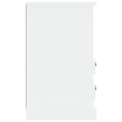 vidaXL Tables de chevet 2 pcs blanc 43x36x60 cm